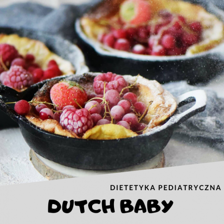 Dutch baby- czyli ciasto naleśnikowe zapiekane w piekarniku